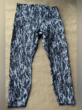 NWOT Lululemon InStill High-Rise Tight 25" Lino Slide Alpine White Size 10 2022